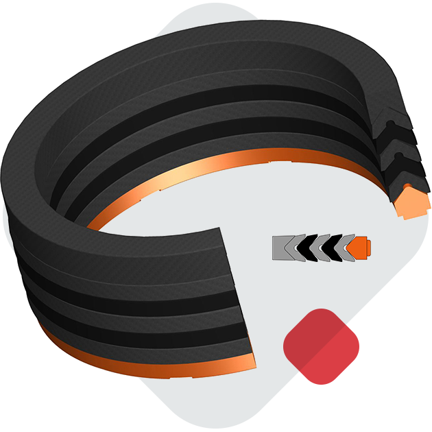 Hallite密封活塞杆密封