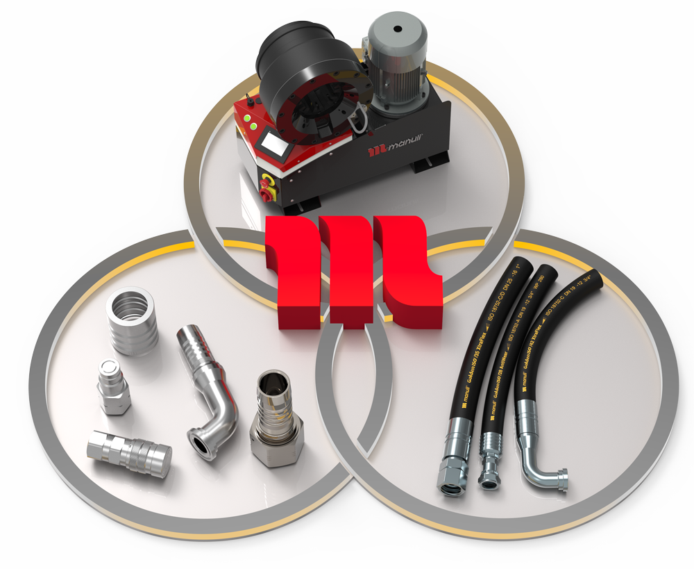 Manuli hydraulic oil hose